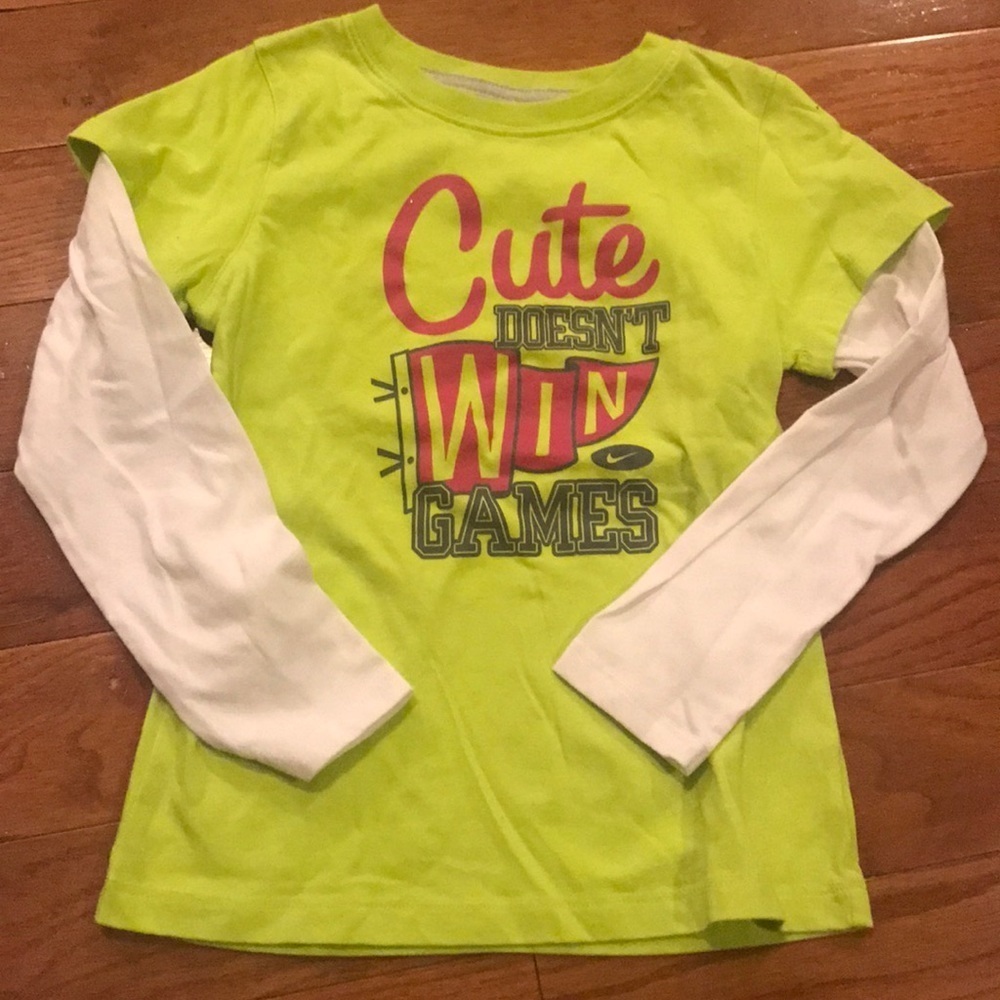 NIKE girls long sleeve size 6x tshirt